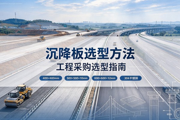 泊头沉降板选择方法