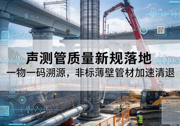 泊头声测管质量新规落地，一物一码溯源，非标薄壁管材加速清退