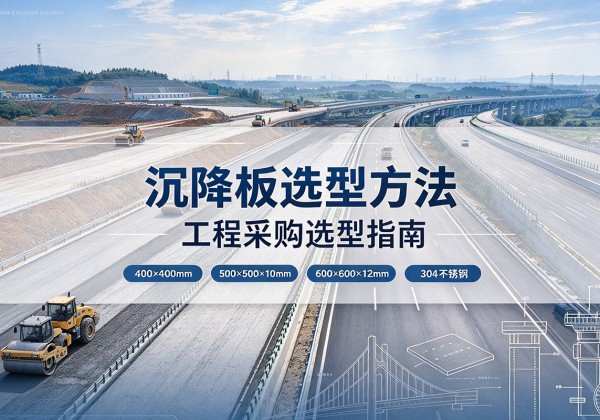 泊头沉降板选择方法
